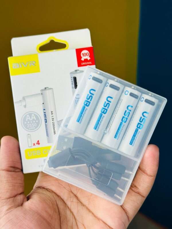 AiVR USB Rechargeable Batteries