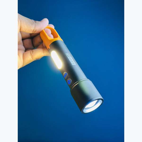 GearUP K57 PRO Flashlight + COB Light with 3500mAh Battery - Image 4